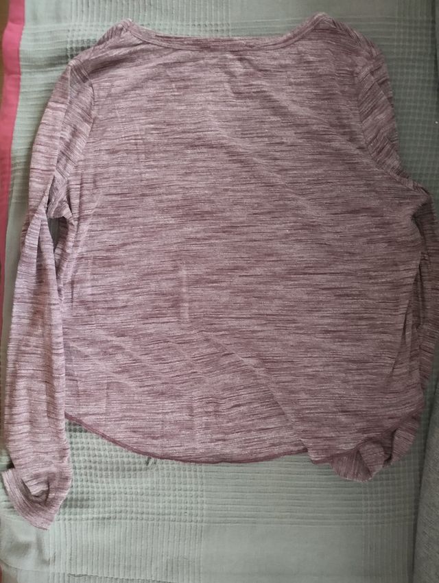 Camiseta Primark burdeos- M