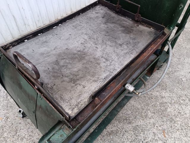Plancha gas butano - Cocina portátil.