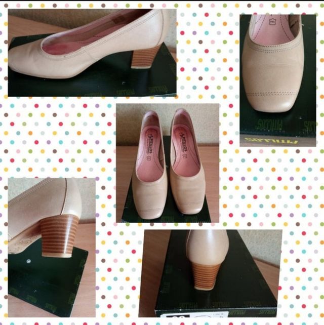 Zapatos Pitillos beige 36
