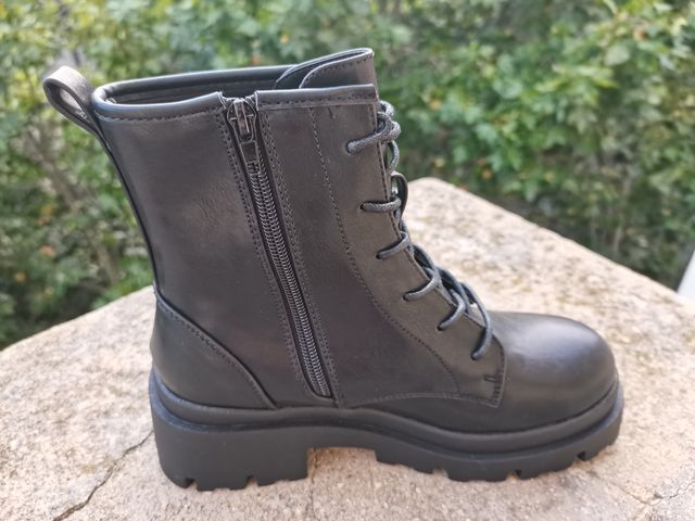 Botines Even&Odd negros - plataforma mujer