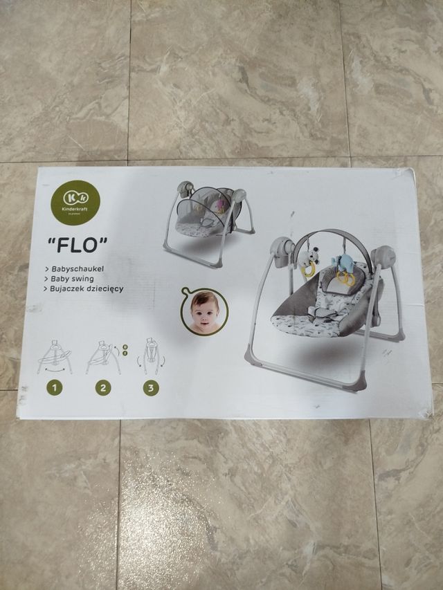 Hamaca Bebé Kinderkraft Flo Rosa