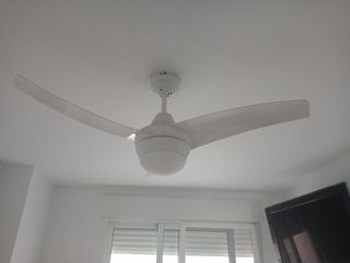 Ventilador techo blanco 3 aspas