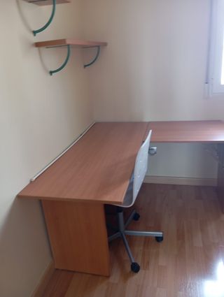 Dormitorio juvenil - cama nido.