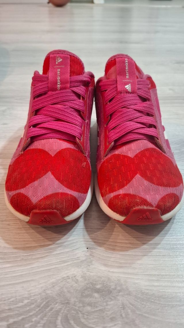 Adidas zapatillas running rosa-rojo