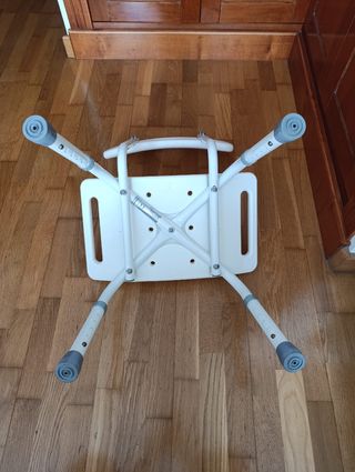 Silla ducha blanca - Baño