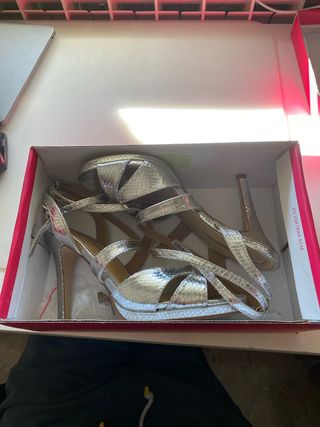 Tacones Maria Mare Plata