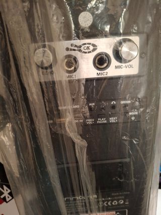 Torre Sonido Bluetooth INNOVA Karaoke