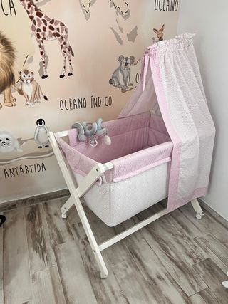 Mini cuna + dosel - Bebé