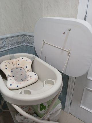 Bañera cambiador bebe