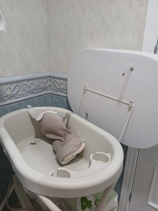 Bañera cambiador bebe
