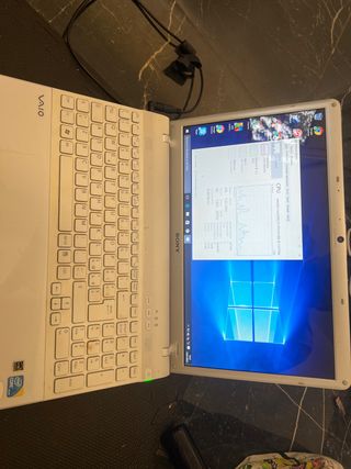 Sony Vaio Portatile Bianco