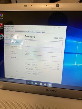 Sony Vaio Portatile Bianco