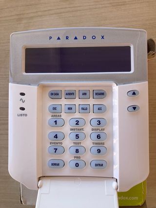 Teclado Paradox K641+ alarma