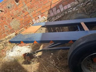 Plataforma transporte maquinaria