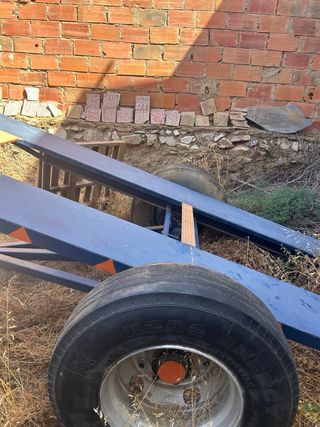 Plataforma transporte maquinaria