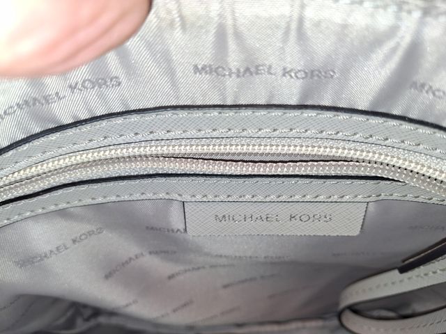 Michael Kors - Borsa a mano grigio e nero