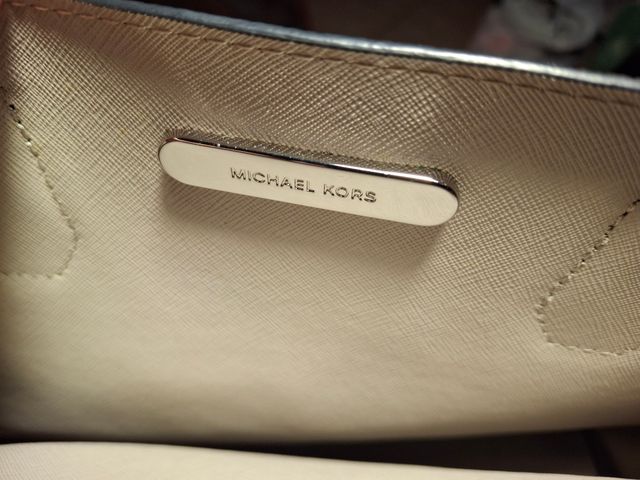 Michael Kors - Borsa a mano grigio e nero