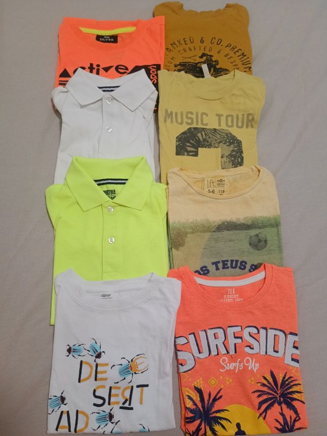 Ropa niño 5-6 años verano