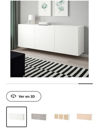BESTA IKEA blanco - Mueble almacenaje