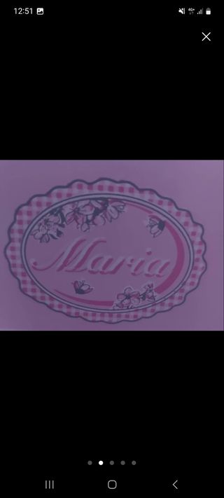 Cuna madera muñecas " María"