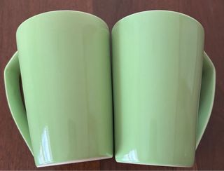 2 Tazzoni Ceramica Verde