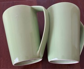 2 Tazzoni Ceramica Verde