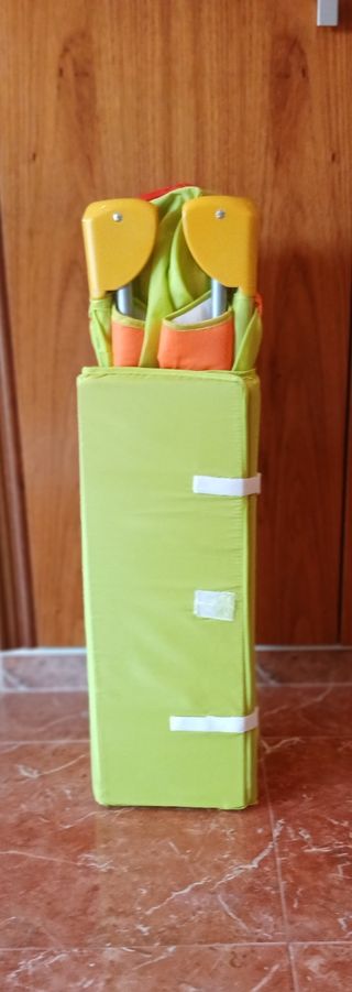 Cuna viaje plegable con mosquitera