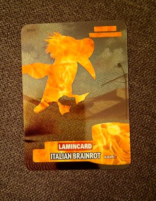 Lamincard Italian Brainrot - Frulli Frulla