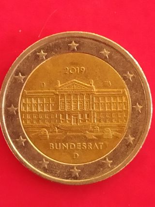 Moneda conmemorativa de 2 euros alemana 