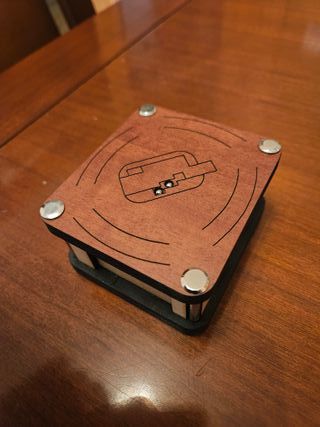 Caja Rompecabezas de Madera "Centrale Box"