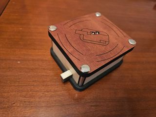 Caja Rompecabezas de Madera "Centrale Box"