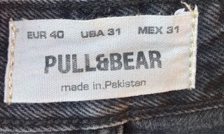 Bermudas Pull&Bear negras