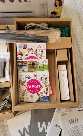 Nintendo Wii Family Edition blanca