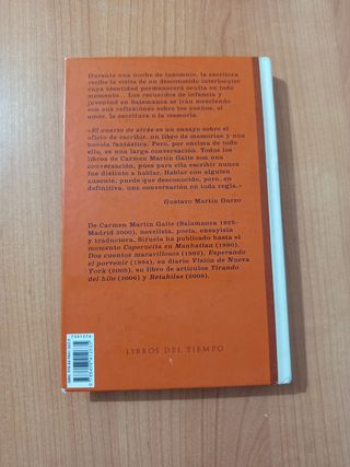 El cuarto de atrás - Carmen Martín Gaite 