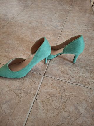 Pack Zapatos talla 36 - Azul y Verde