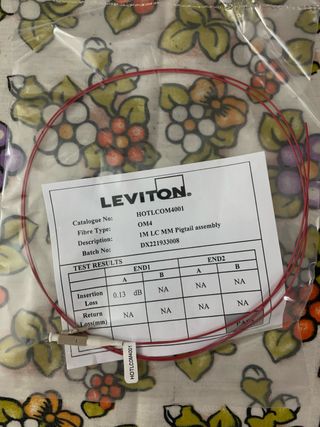 Pigtail Fibra Ottica LC/UPC OM4 1m