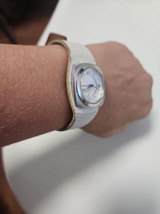 Reloj Fossil mujer blanco plata