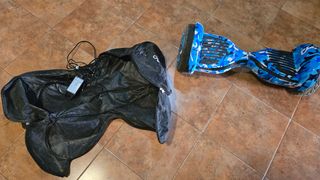 Hoverboard ZEEGLO camuflaje azul