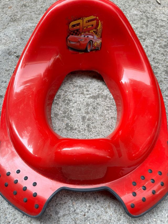 Asiento reductor inodoro infantil Cars