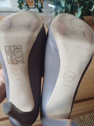 Zapatos Michael Kors plataforma-gris