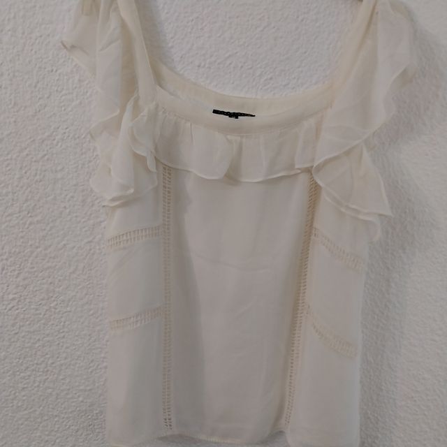Blusa blanca Tintoretto