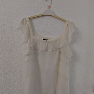 Blusa blanca Tintoretto