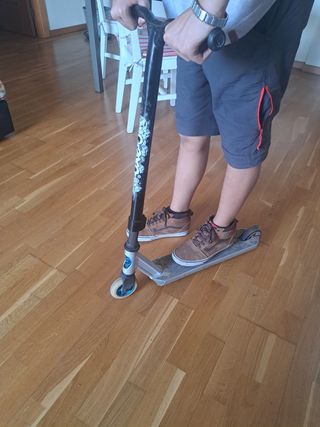 Scooter Oxelo MF 1.8 gris