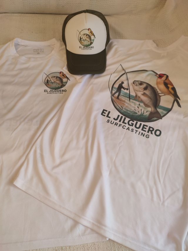 Pack El Jilguero Surfcasting: Camiseta y Gorra