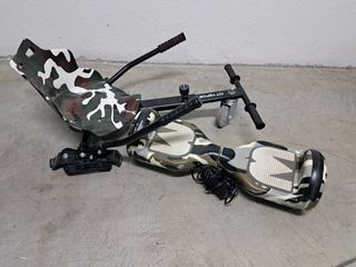 Kart CitySport camuflaje + Hoverboard camuflaje