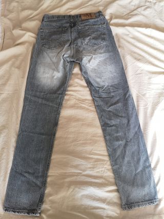 Jeans grigi sfumati vintage primi anni 2000
