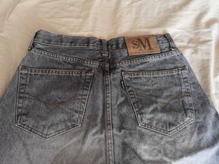 Jeans grigi sfumati vintage primi anni 2000