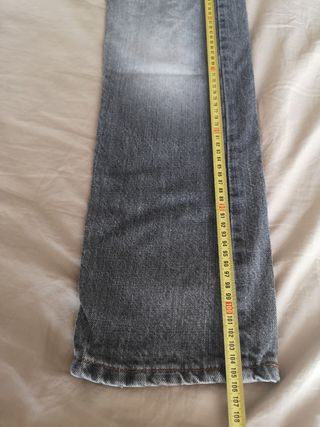 Jeans grigi sfumati vintage primi anni 2000