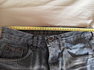 Jeans grigi sfumati vintage primi anni 2000