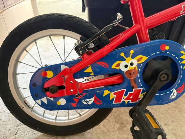 Bicicleta niño Bpro JR14 14" roja